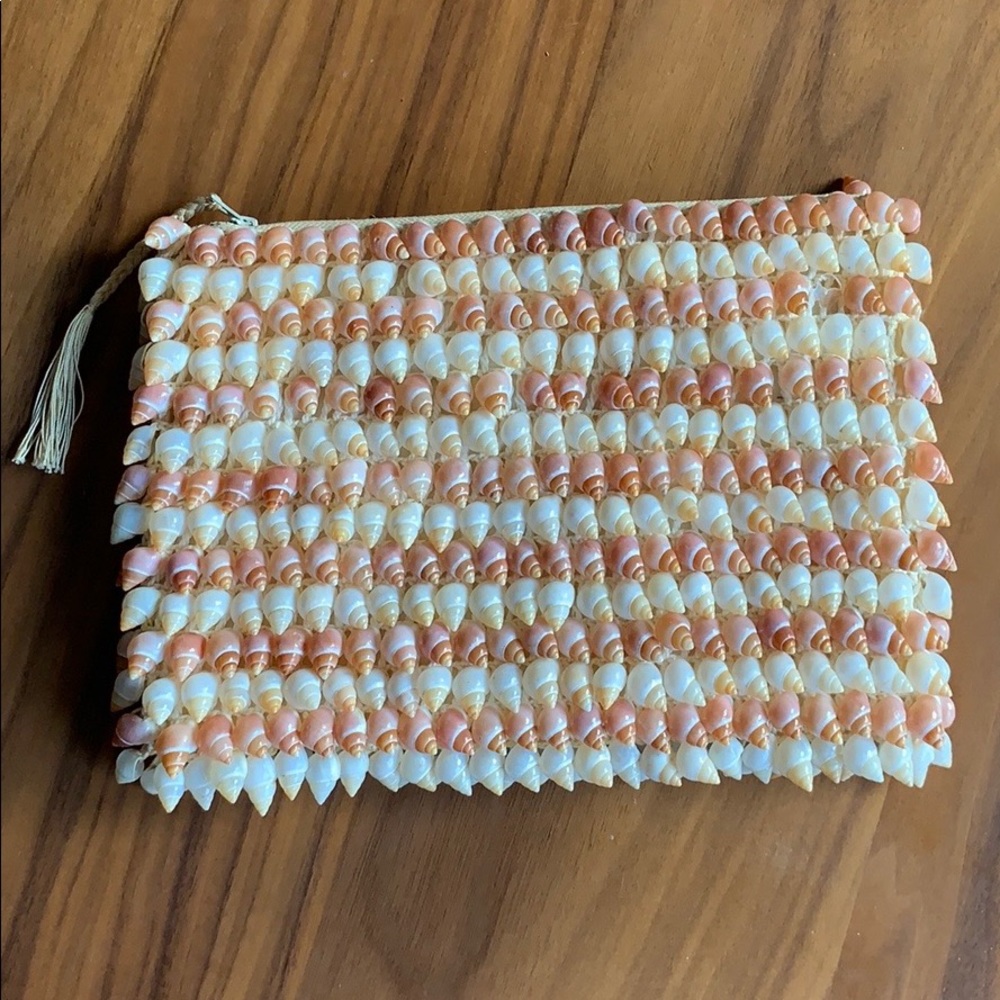 Vintage Unique Seashell Clutch
